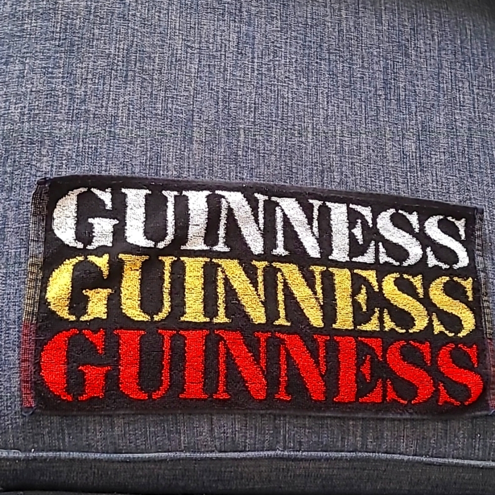 Guiness bar towel